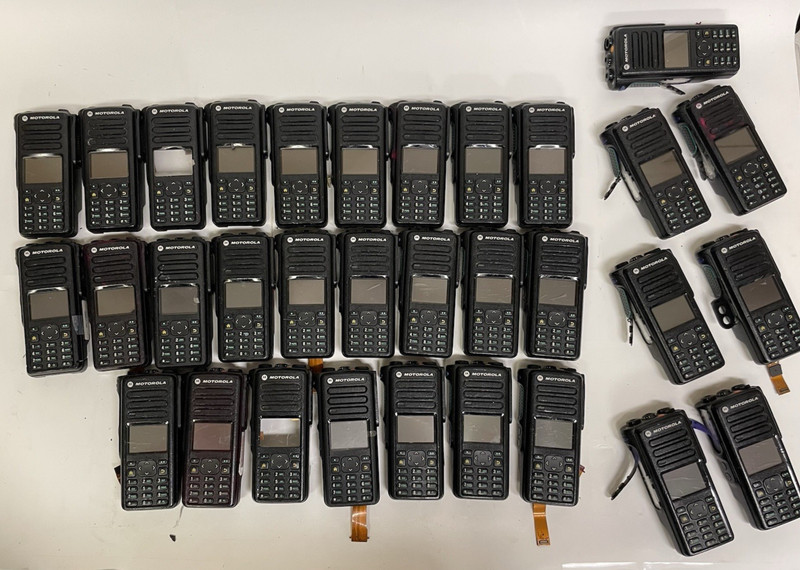LOT OF 35 AS-IS Motorola APX9000 FKP Housing PMLN7618A Two-Way Radio Keypad