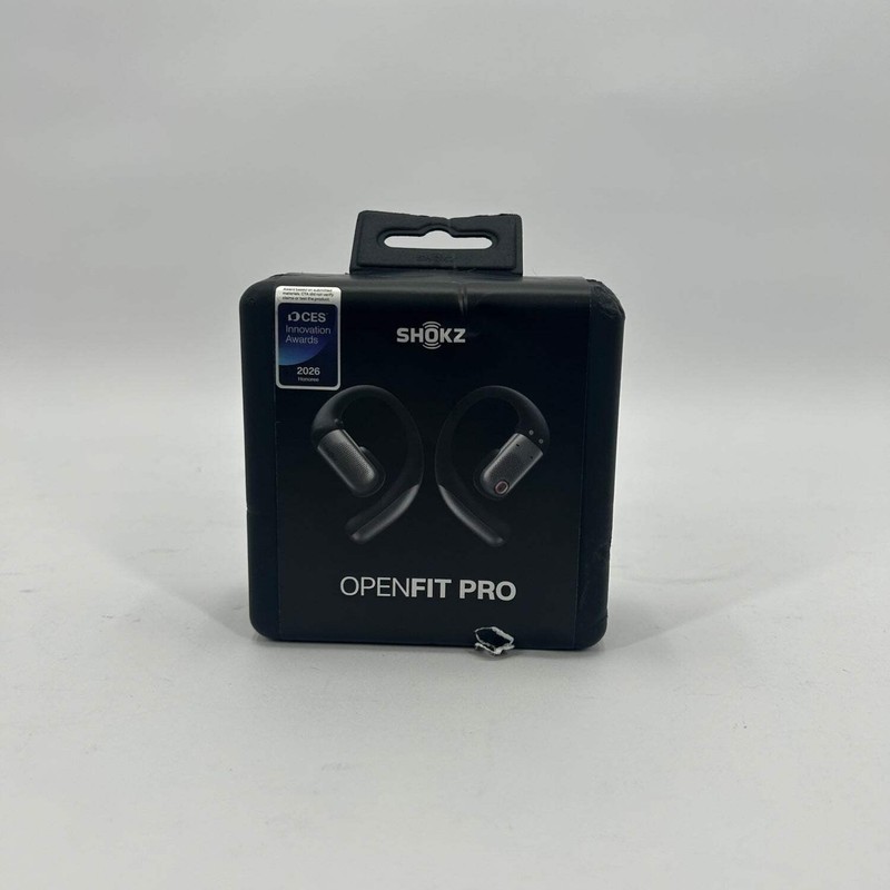 New Shokz OpenFit Pro Wireless Noise Canceling In-Ear Headphones Black T010