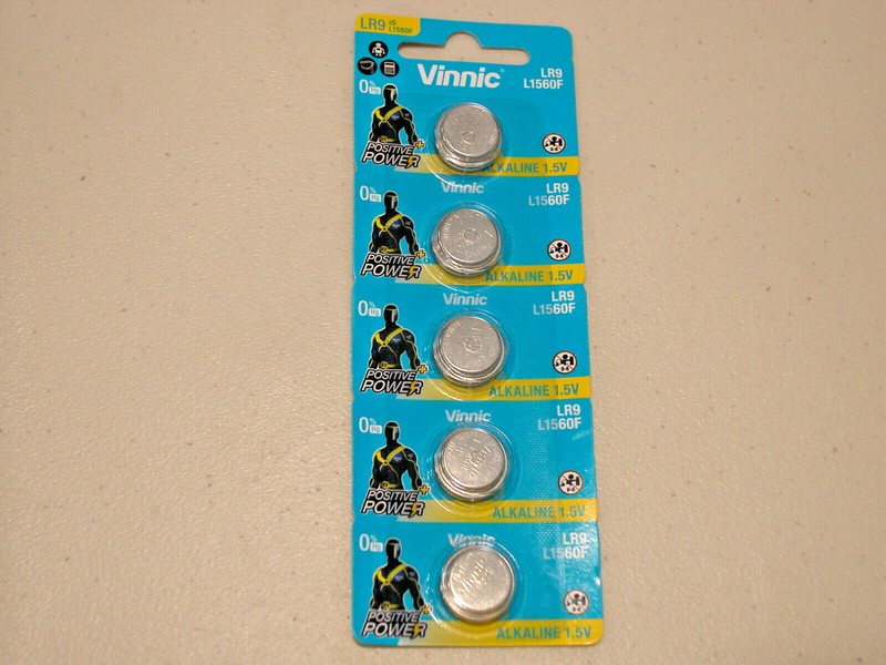 20 pc VINNIC L1560 625A PX625A LR9 L1560F photo battery ALKALINE Exp. 12/2026