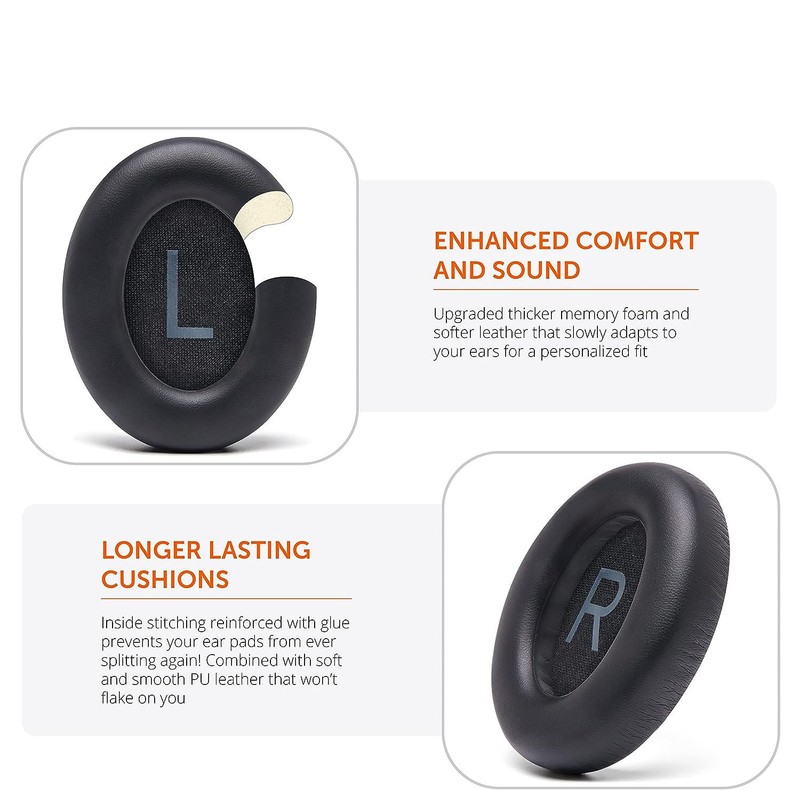 For Bose 700 / NC700 Over-Ear Headphones Replacement Soft Cushion Ear Pads Foam gallery
