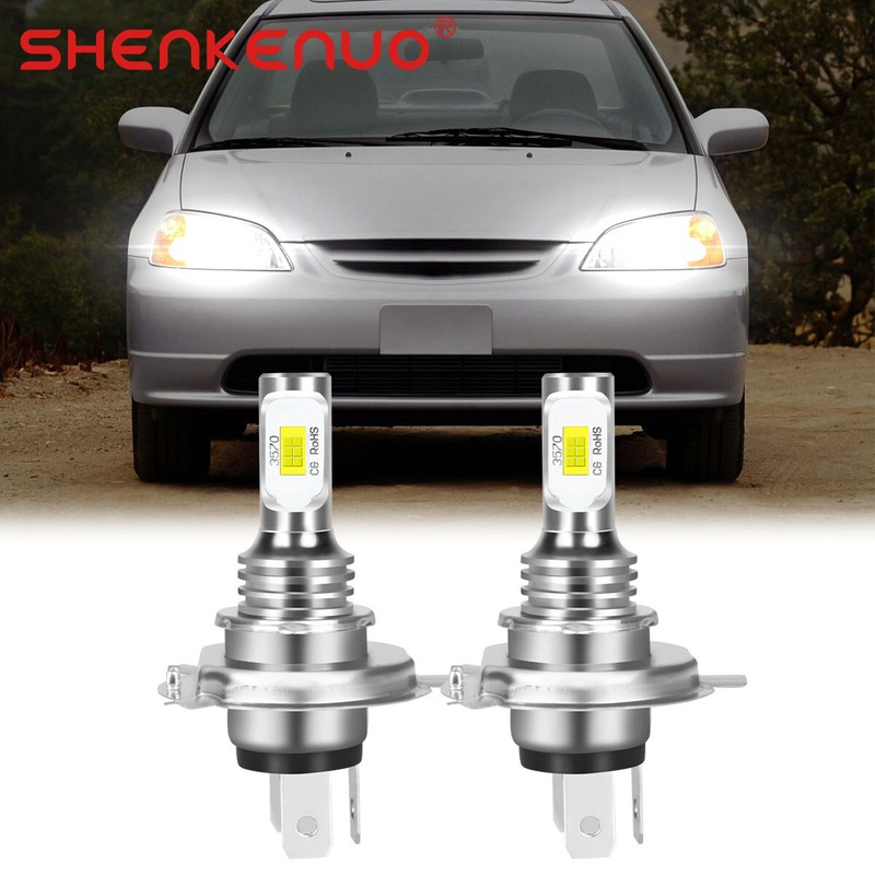 For HONDA CIVIC 1992-2003 – 6000k LED Headlight Bulb High/Low Beam Kit Bulbs US