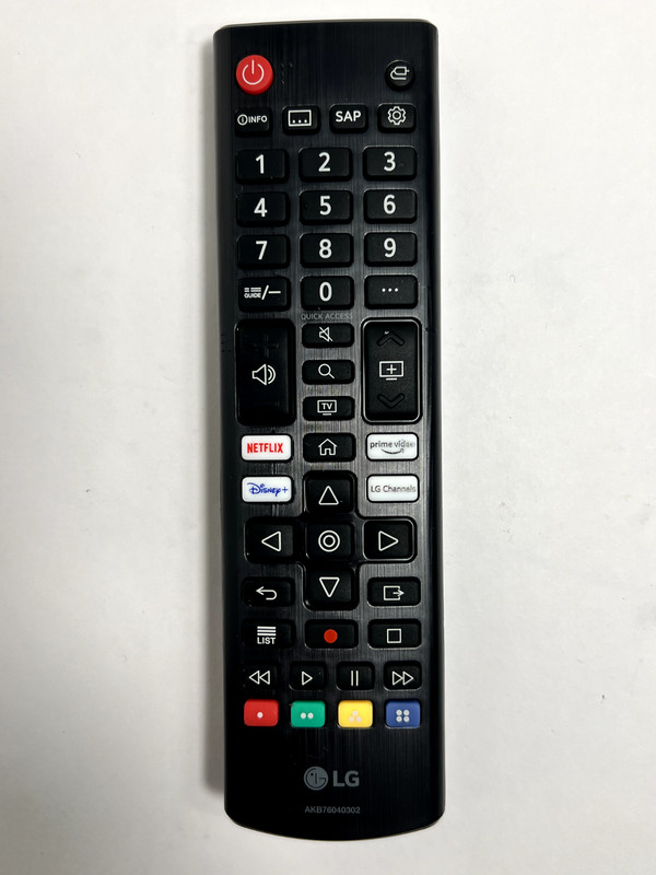 BRAND NEW LG TV Remote Control AKB76040302 AKB76037601 Disney+ Netflix Prime LG