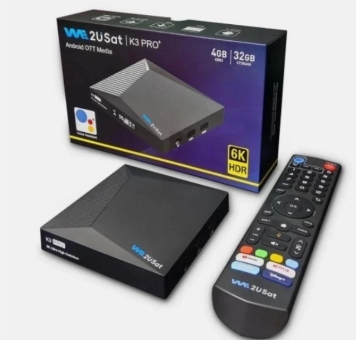 We2uSat K3 Pro+ Android TV Box | Authorized Distributor MAKE OFFER????