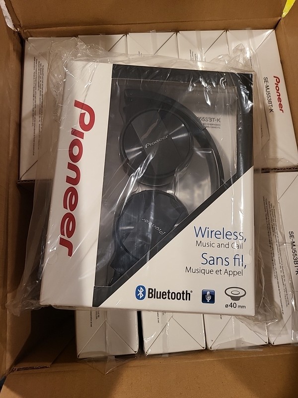 Pioneer Wireless Headpohones SE-MJ553BT-K