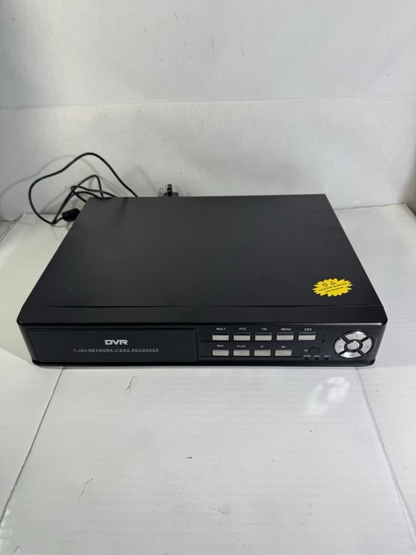4CH H.264 Network Video Recorder DVR Player System NTSC/PAL DC:(12V/4A) Used