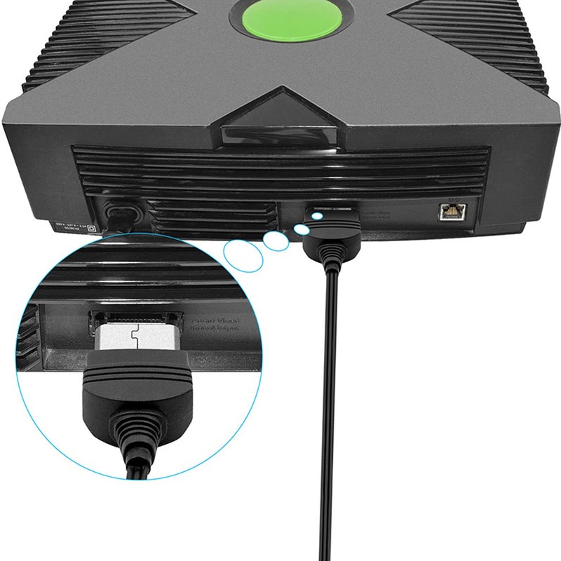 HD 720P 1080P XBOX to HDMI Converter Adapter HD Link Cable For Original Console gallery