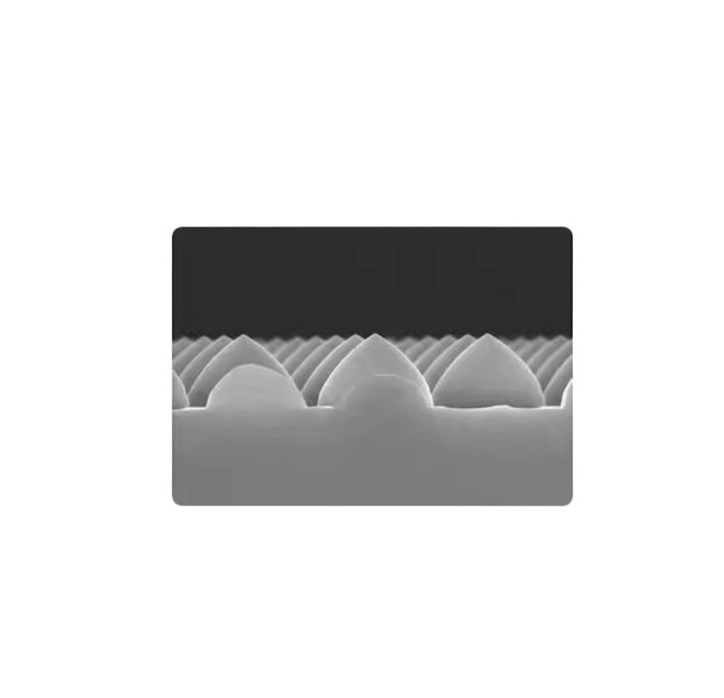1pc 21*21*0.6mm double-sided polishing only one side to do microstructure PSS