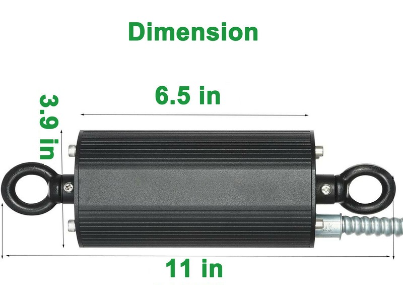 8 PACK 40Ｗ LED Emergency Driver Output DC170V Backup Battery for UFO high bay UL gallery