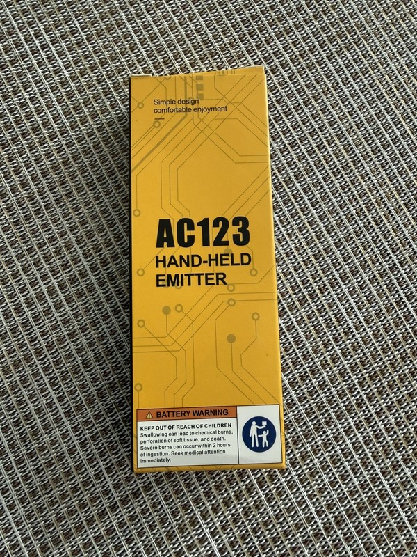 AC123-6 Channel RF Transmitter for AOK AM25 motor Remote Control 433MHz