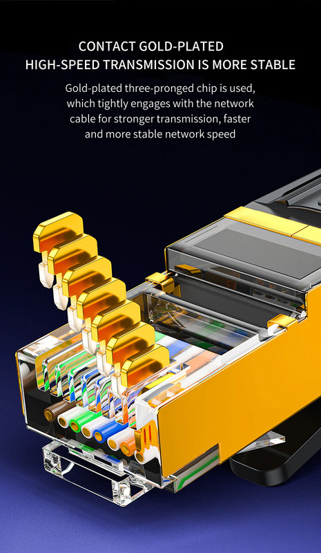Cat 8 Ethernet RJ45 Cable Super Speed 40Gbps Patch LAN Network Gold Plated Lot gallery
