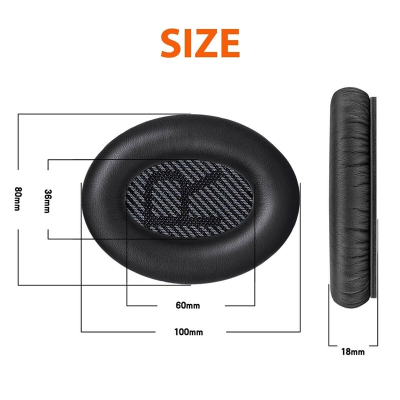 Ear Pads for Bose Comfort QC35/QC35 II Headphones Replacement Soft Cushion USA gallery