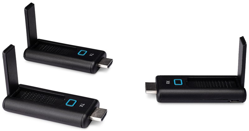 ClearClick Present+Share Mini Wireless Presentation System for Laptops Computers