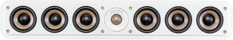 Polk Sig Elite ES35 white slim center channel speaker