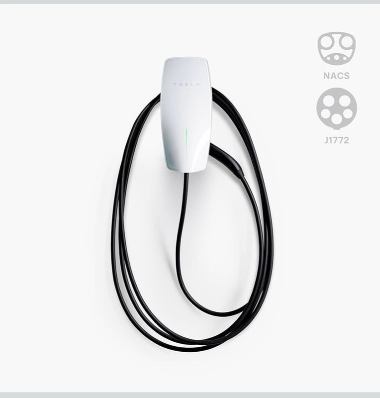 Tesla Wall Connector Level 2 Hardwired Electric Vehicle EV Charger Up To 48A gallery
