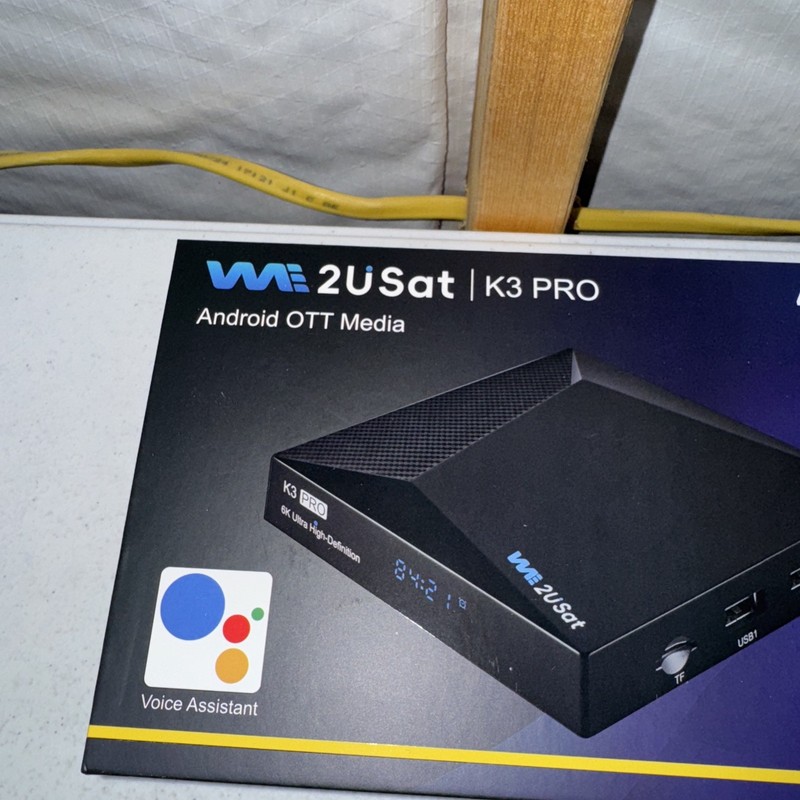 We2USat K3 PRO Android TV 6K (UNTESTED!) gallery