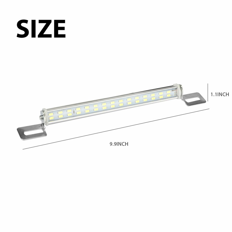 Universal License Plate LED Back Up Light Car SUV Truck RV 6000K Super White 12V gallery