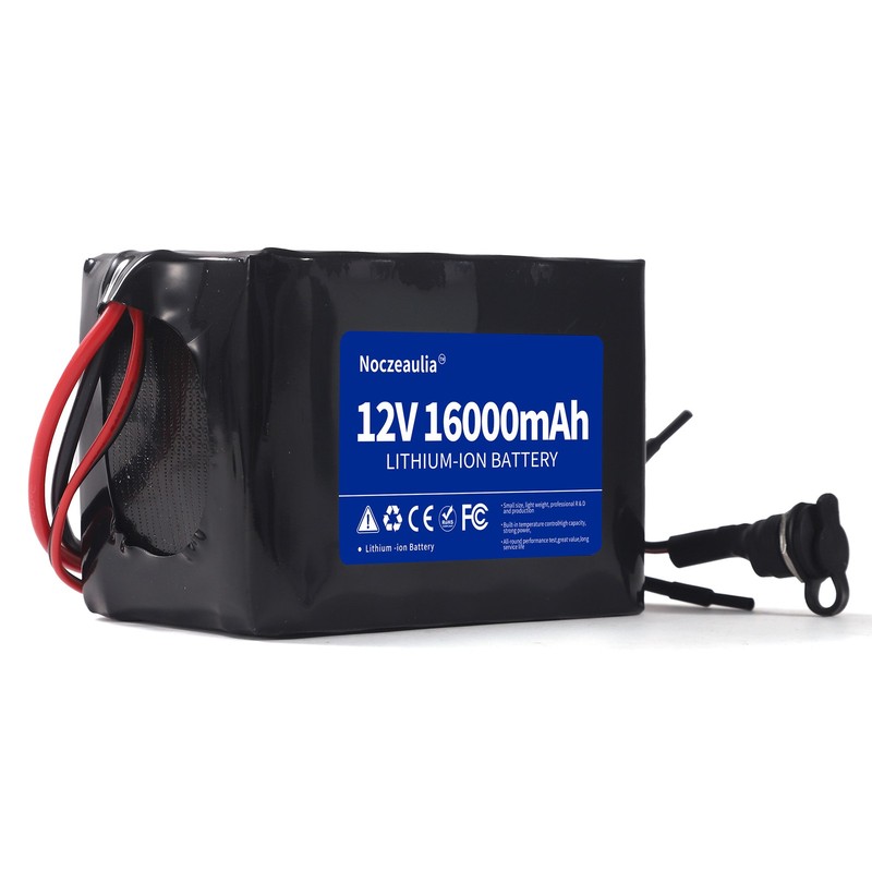 12V16Ah Rechargeable Li-ion Battery With Charger For DIY String Light Scooter gallery