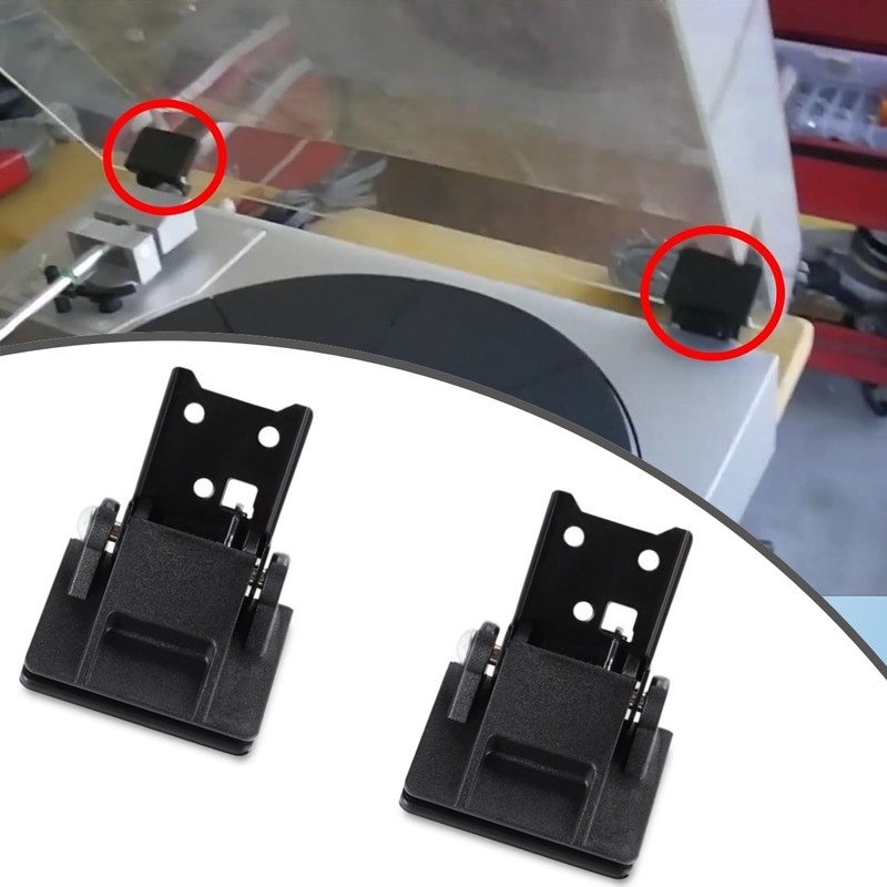 2Pcs Dust Cover Hinge Turntable Parts For AkaiAP-206,Yamaha P-200,Sony PS-11 etc gallery
