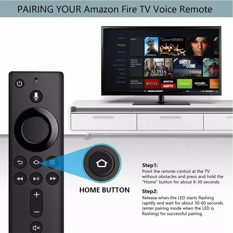Voice Remote L5B83H for Amazon Fire TV Stick Lite 1st 2nd 3rd Gen 4K gallery