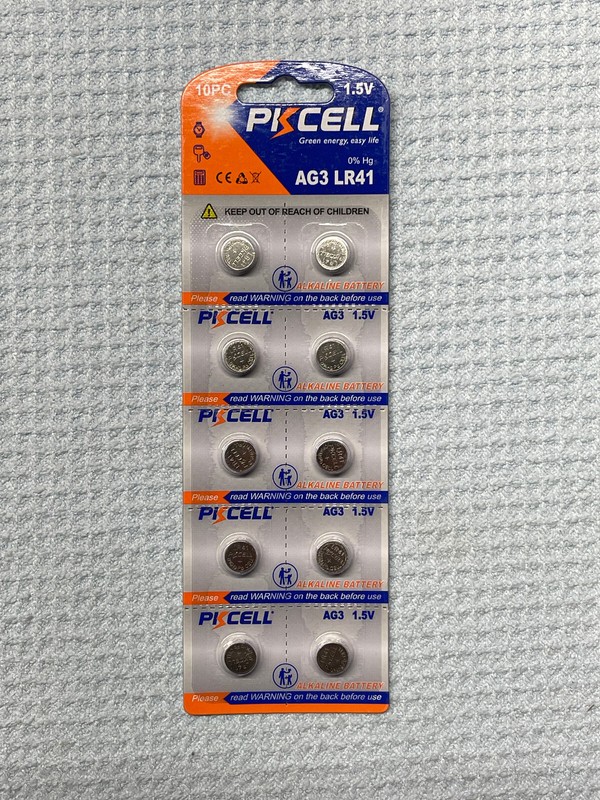 10-Pack LR41 AG3 392 LR736 1.5V Alkaline Battery for Watch Remote US Free ship