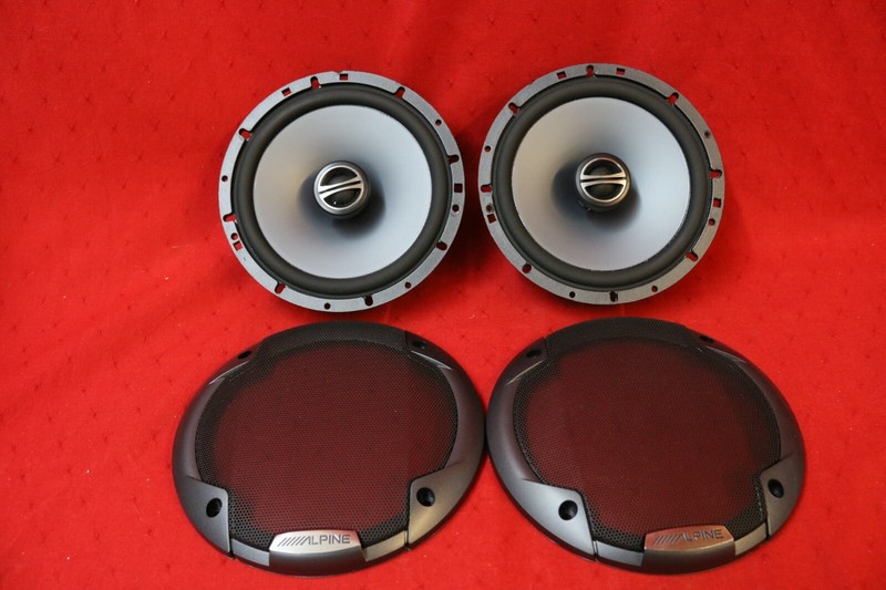 Alpine SPE-6000 E-Series 6.5″ 2-Way Speakers 240W PEAK Light Use, #U4/U8