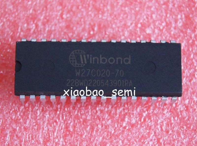 20pcs W27C020-70 27C020 2-Megabit 256K x 8 EPROM DIP-32