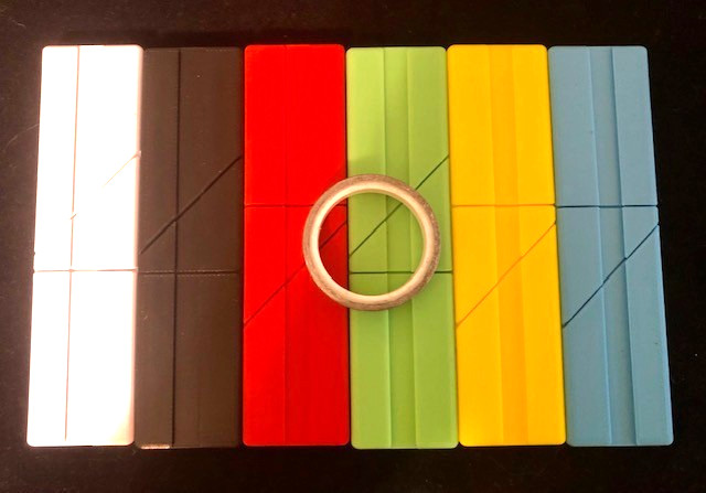 1/4 Inch Audio Tape Splicing Block w/7/32″ 10′ Roll of Sensing Foil 8-Track/R2R