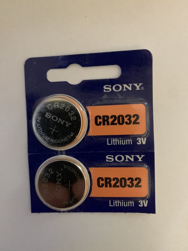 2pcs Sony CR2032 3V EXP 2032 Lithium Battery – USA Seller – Free Shipping