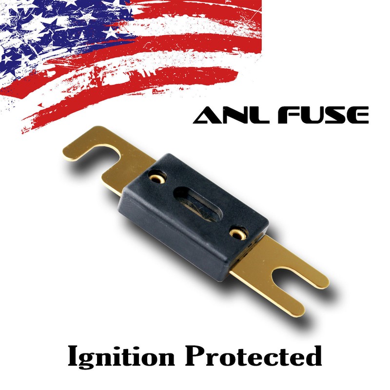 Gold or Platinum ANL Fuse w/ LED Indicator 80A 100A 150A 200A 250A 300A AMP LOT gallery