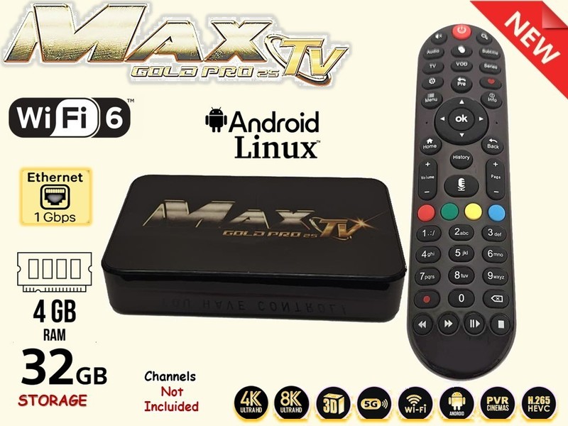 MAXTV GOLD PRO 5G 4K Quad Core 64 Bit ANDROID 9.1 (2023) UPDATED ,MORE POWERFUL gallery
