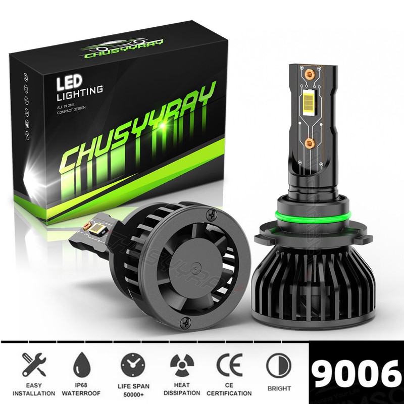 2x 9006 HB4 LED Headlight Bulbs 12000lm Low Beam for Chevy Avalanche 2002-2005