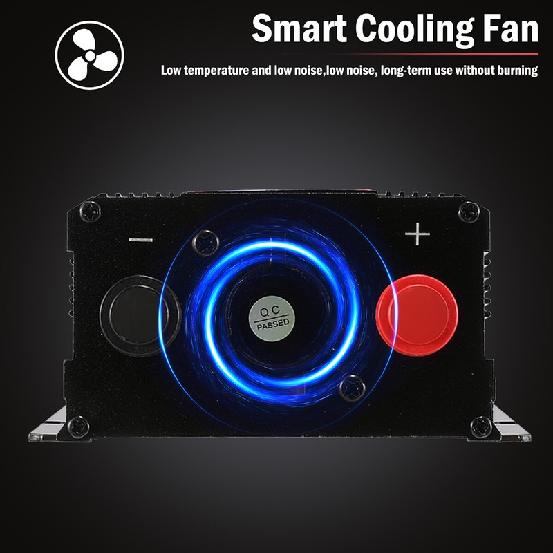 7000W Power Inverter DC 12V 24V To AC 110V 220V Pure Sine Wave Solar Converter gallery