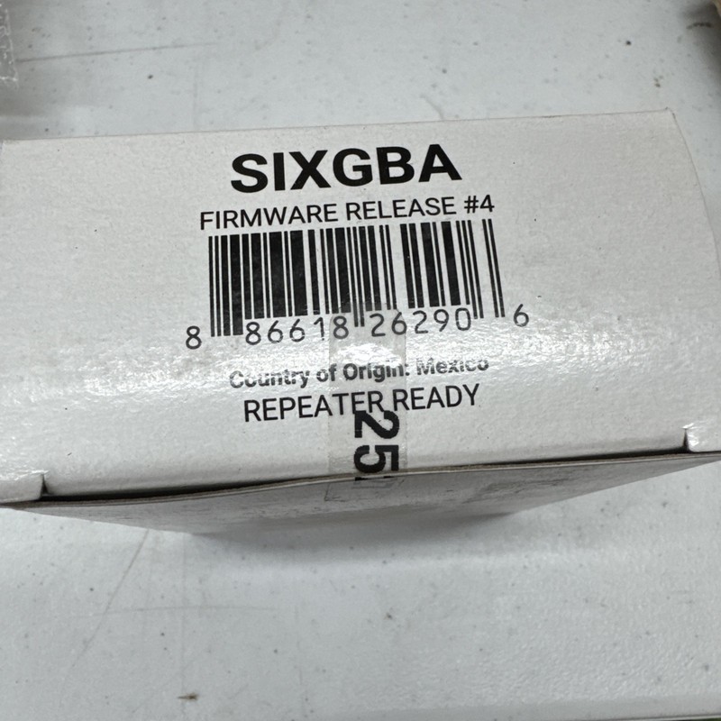 Brand NEW ADT Honeywell Resideo SIXGBA Wireless Glass Break Detector