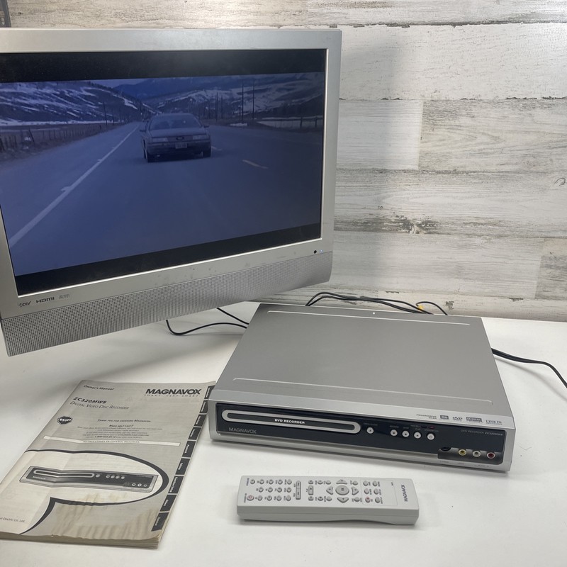 Magnavox ZC320MW8 DVD Recorder Player With Original Remote – Tested & Works