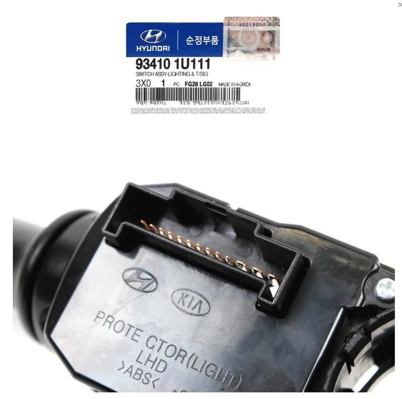 Kia Motors Genuine 934101U110 Fog Lights Lamp Switch Turn Signal Lever 1-pc gallery
