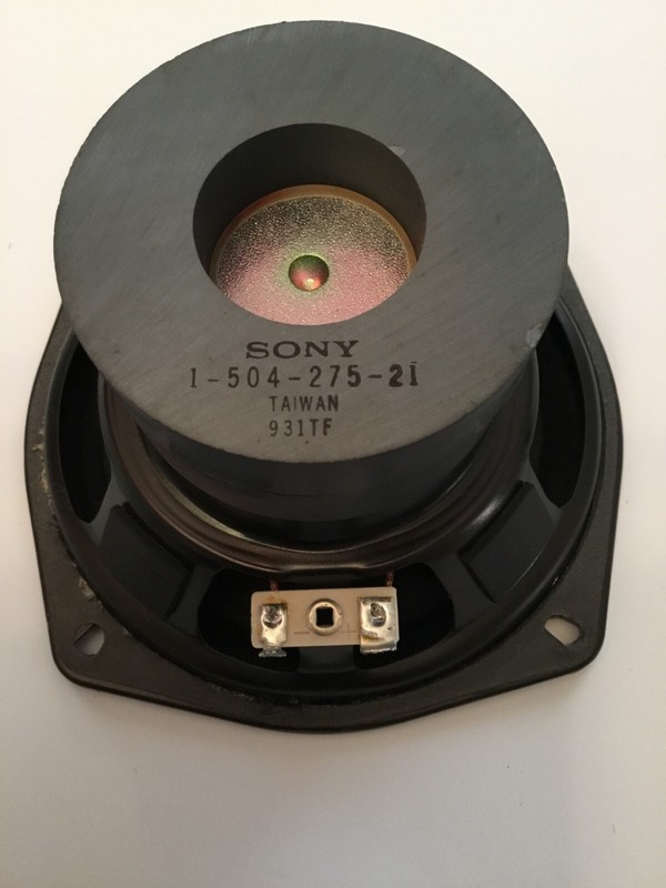 Sony Midrange Speaker 1-504-275-21 Home Stereo Replacement 12cm Cone