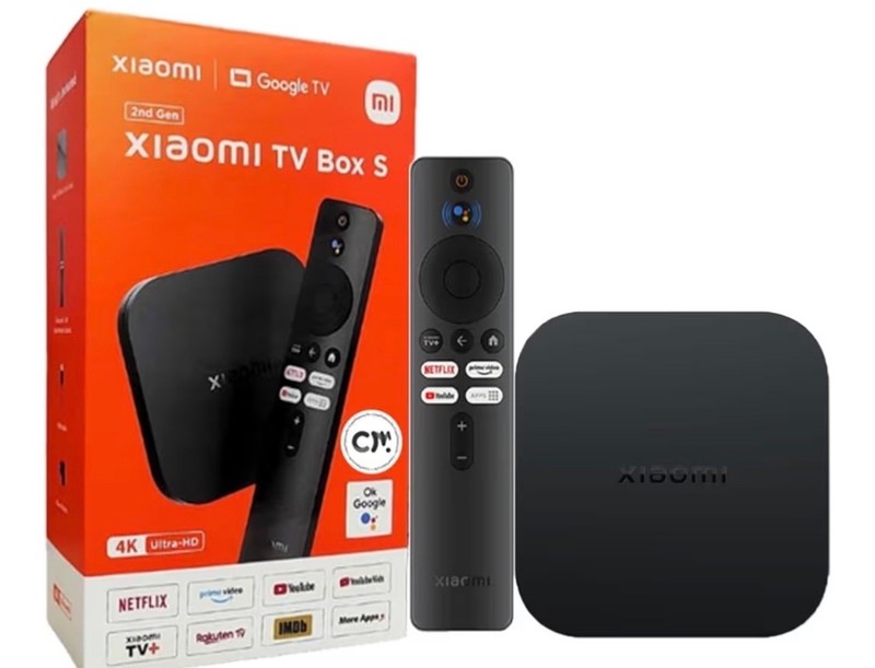 TV Box S 2nd Gen – 4K Ultra HD Streaming Media Player, Google TV Box with 2GB