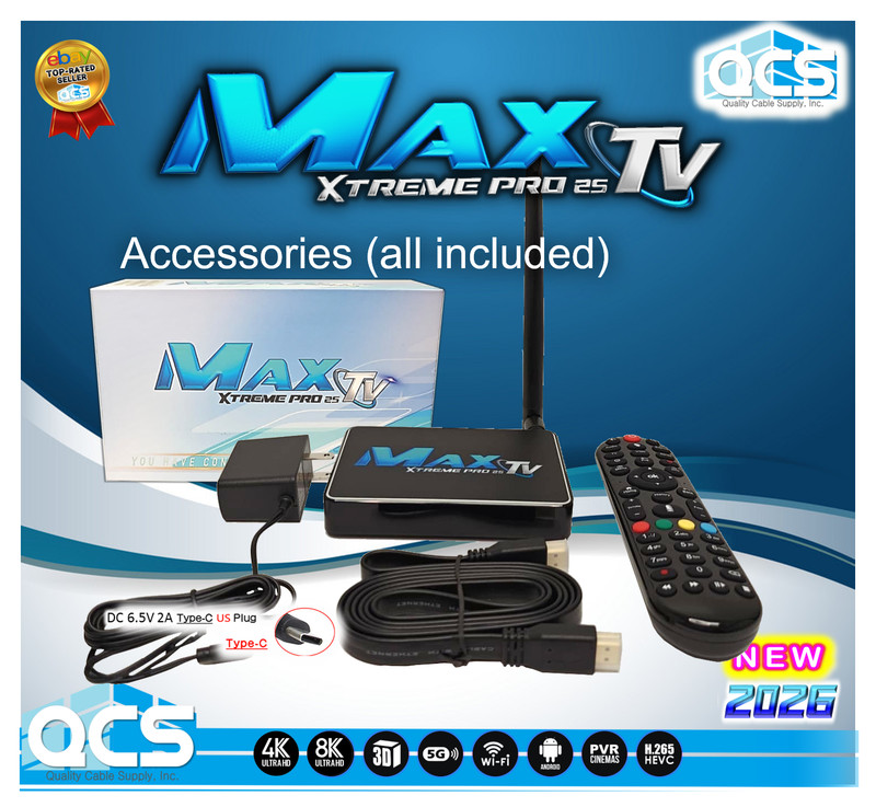MaxTV Silver PRO 5G 2025 4K ULTRA-HD Box + Android 9.1 MaxTV Silver gallery