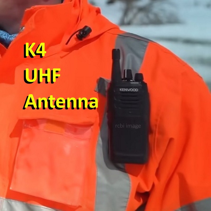 K4 Tuned UHF Stubby Antenna for Kenwood TK-360 TK-372 TK380 TK-390 TK3100 TK3101