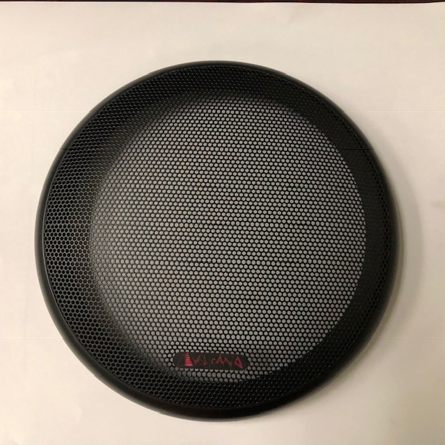 4″ SPEAKER GRILL CLASSIC METAL MESH WITH PLASTIC RING- 1 PAIR #ZSG40-PAIR