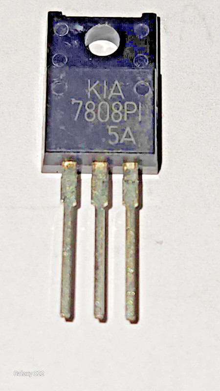 KIA 8 VOLT POSITIVE REGULATOR KIA7808PI TO-220P USED IN VARIOUS APPLICATIONS