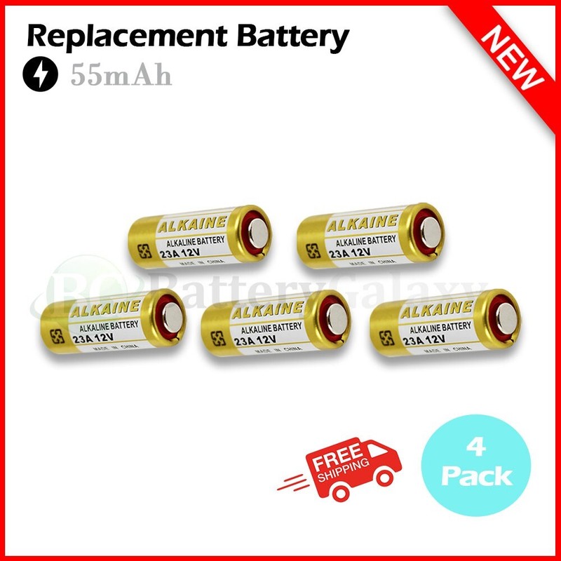 23A / 27A 12Volt Batteries MN27 MN21 LRV08 L828 Alkaline for Garage Fan 5pcs