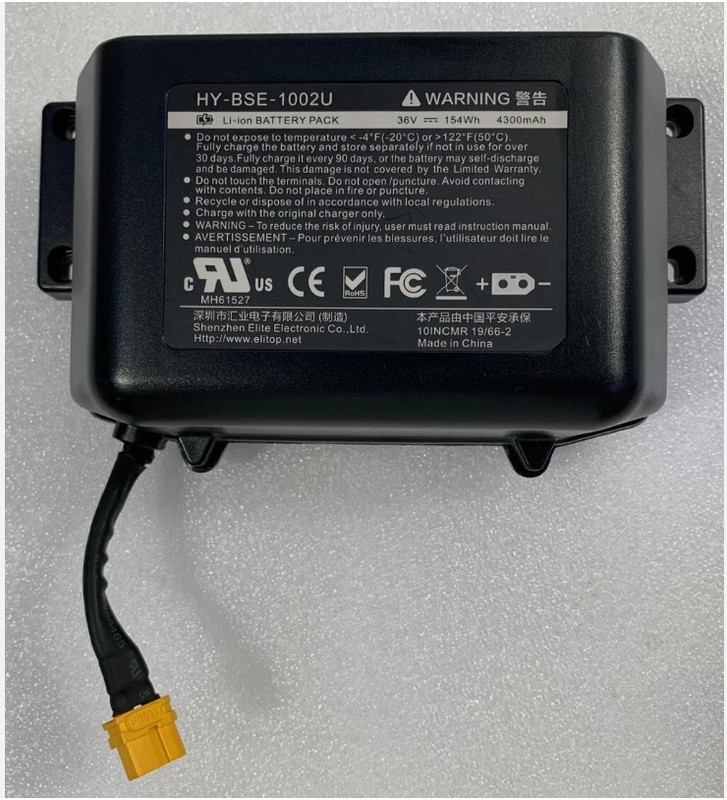 Hover Li-ion Power Battery Pack 36V HY-BSE-1002U 154Wh 4300mAh ????