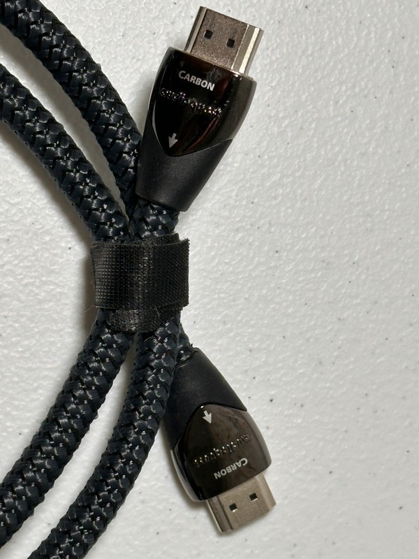 AudioQuest Carbon HDMI Cable 1M 3.3ft Braided High Speed HDMI Cable gallery