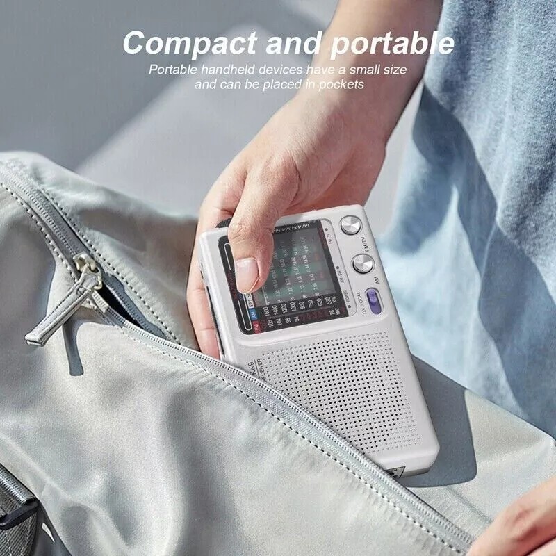 Portable Radio Retro Pocket Size Portable Am Fm Radio Easy to Carry gallery