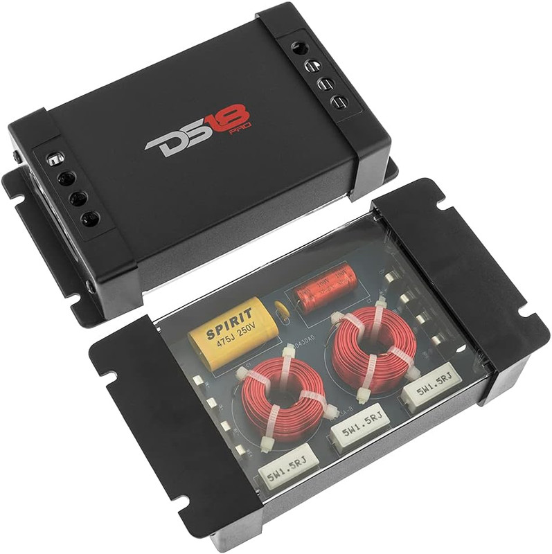 PRO-CFX 2-Way Car Audio Passive Crossover, Great for Tweeters & Mid-Range Speake
