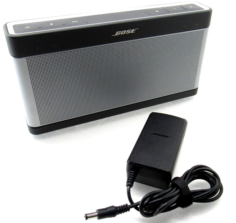 Bose SoundLink 3 Bluetooth Speaker III 414255 Wireless With OEM Original Charger