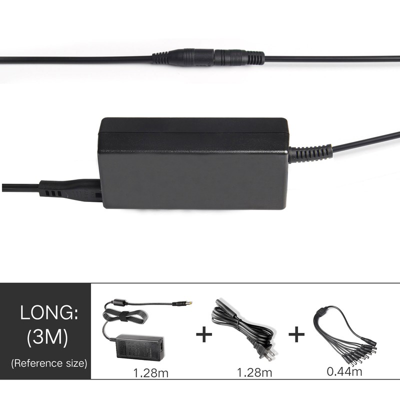 DC 12V 5A Power Supply for CCTV Security Camera DVR Swann Lorex Defender 8 Split gallery