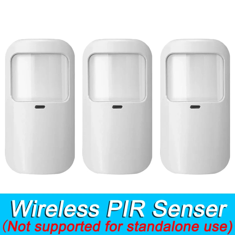 433MHz Wireless PIR Motion Sensor Detector for Home Security Alarm System White gallery