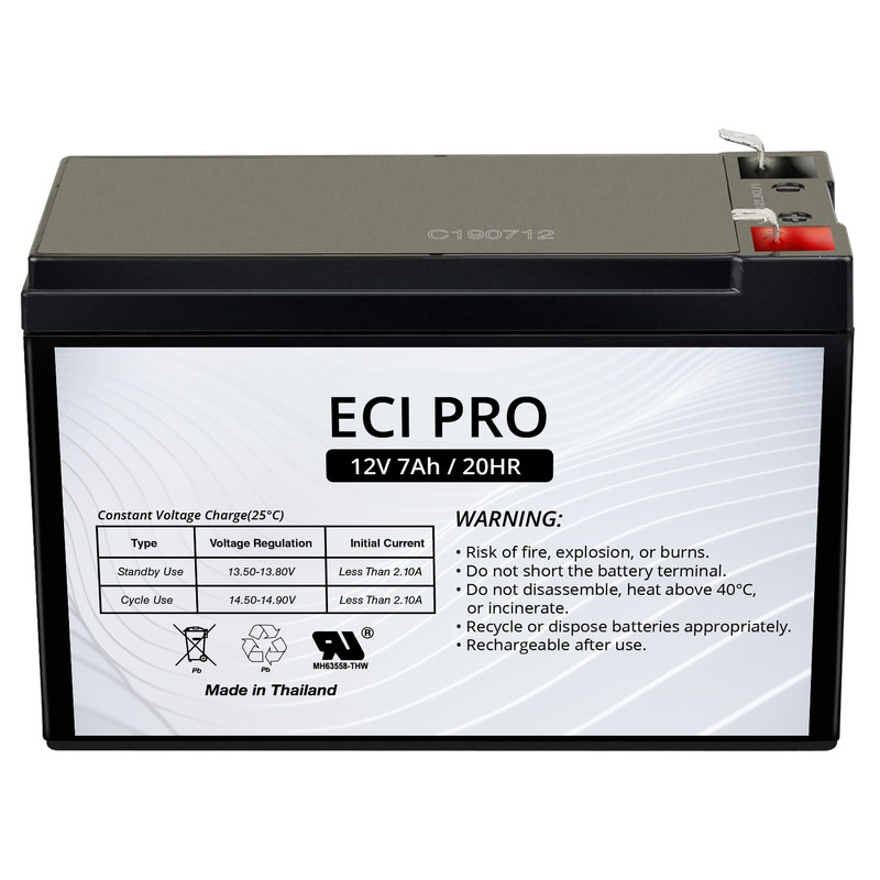 12V 7Ah Battery Replacement for Newark NP7-12 gallery
